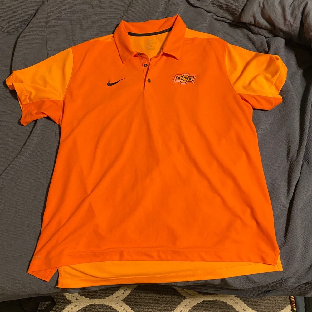 Nike Drifit Oklahoma State Polo